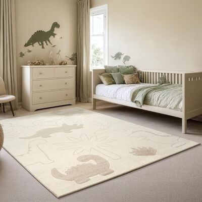 THE CARPET Eclipse Kids Beigefarben (creme) Kinderzimmer Teppich - Teppich THE CARPET Eclipse Kids Beigefarben (creme) Kinderzimmer Teppich - Teppich
