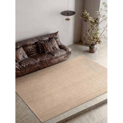 Villeroy & Boch Juteteppich Mirabelle Natur Wohnzimmerteppich, 100% Jute, Fischgräten-Design, Handgewebt & Natürlich, Naturfaser für Wohnzimmer, Schlafzimmer, Esszimmer – Natur Elfenbein, 160x230 cm Villeroy & Boch Juteteppich Mirabelle Natur Wohnzimmerteppich, 100% Jute, Fischgräten-Design, Handgewebt & Natürlich, Naturfaser für Wohnzimmer, Schlafzimmer, Esszimmer – Natur Elfenbein, 160x230 cm