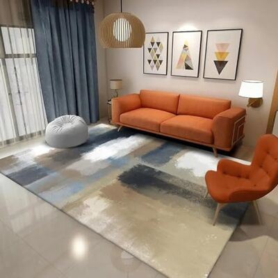 ART Kurzflor Teppich 150x250 cm Abstrakt Chic Tintenspritzer Teppiche Modern Wohnzimmer Weich Marmor Optik für Wohnzimmer Schlafzimmer Esszimmer Flur Teppich Rechteckig Waschmaschinenfest ART Kurzflor Teppich 150x250 cm Abstrakt Chic Tintenspritzer Teppiche Modern Wohnzimmer Weich Marmor Optik für Wohnzimmer Schlafzimmer Esszimmer Flur Teppich Rechteckig Waschmaschinenfest