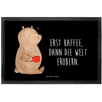Panda 40 x 60 cm Fußmatte Bär Kaffee Geschenk, Morgenroutine, Motivation, Schmutzfänger, Fußmatte Outdoor, Gummi Matte, Teddy, Teddybär, Panda 40 x 60 cm Fußmatte Bär Kaffee Geschenk, Morgenroutine, Motivation, Schmutzfänger, Fußmatte Outdoor, Gummi Matte, Teddy, Teddybär,