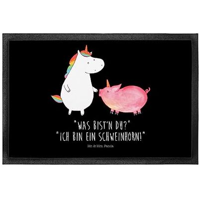Panda 50 x 75 cm Fußmatte Einhorn Schwein Geschenk, Unicorn, Fußabstreifer, Schmutzfangmatte, Fußmatte außen wetterfest, Einhorn Deko, Panda 50 x 75 cm Fußmatte Einhorn Schwein Geschenk, Unicorn, Fußabstreifer, Schmutzfangmatte, Fußmatte außen wetterfest, Einhorn Deko,