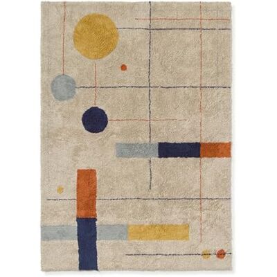Lorena Canals Waschbarer Teppich, geometrische Formen Lorena Canals Waschbarer Teppich, geometrische Formen