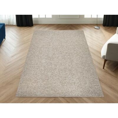 AKCILA New Topaz Modern Teppich Wohnzimmer 350x400 cm Beige – Schlingenflor Kurzflor Flur Teppich Boho, Tepiche Schlafzimmer, Area Rug Living Room AKCILA New Topaz Modern Teppich Wohnzimmer 350x400 cm Beige – Schlingenflor Kurzflor Flur Teppich Boho, Tepiche Schlafzimmer, Area Rug Living Room