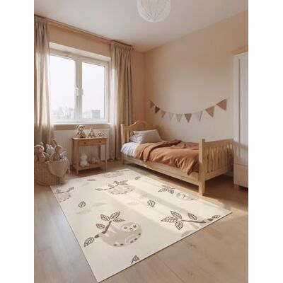 Hanse Home Adventures Kinderteppich Relaxio Kinderzimmerteppich Faultier, Tier Motiv, Dschungle Bunt, Junge, Mädchen, Teppich Kinderzimmer, Wohnzimmer Creme Multifarben, 200x290 cm Hanse Home Adventures Kinderteppich Relaxio Kinderzimmerteppich Faultier, Tier Motiv, Dschungle Bunt, Junge, Mädchen, Teppich Kinderzimmer, Wohnzimmer Creme Multifarben, 200x290 cm