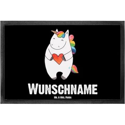Panda Fussmatte personalisiert Einhorn Herz 40 x 60 cm Personalisierte Geschenke, Lustig, Freundin, Unicorn, Witzig, Fußmatte, Individuelle, böse, personalisierbar Panda Fussmatte personalisiert Einhorn Herz 40 x 60 cm Personalisierte Geschenke, Lustig, Freundin, Unicorn, Witzig, Fußmatte, Individuelle, böse, personalisierbar