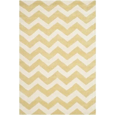 Safavieh - Crosby - Hellgold Elfenbein - 120x180 cm - Rug Safavieh - Crosby - Hellgold Elfenbein - 120x180 cm - Rug