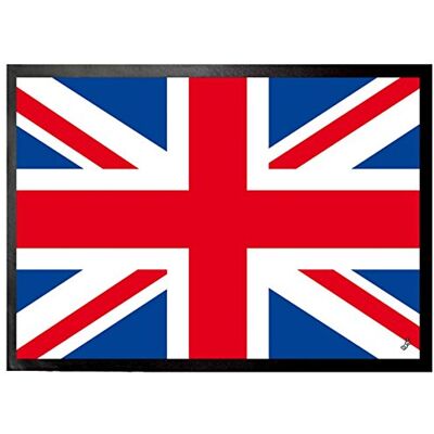 1art1 Flaggen Der Welt Großbrittanien Länder-Flagge, Union Jack Fußmatte Dekomatte Innenbereich Design Türmatte 70x50 cm 1art1 Flaggen Der Welt Großbrittanien Länder-Flagge, Union Jack Fußmatte Dekomatte Innenbereich Design Türmatte 70x50 cm