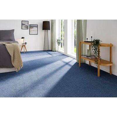 andiamo Teppichboden Izmir für Wohnzimmer und Kinderzimmer Teppichboden Meterware zum Verlegen Teppichbelag mit hoher Trittschalldämmung weicher Teppichboden 400 x 350 cm Dunkelblau andiamo Teppichboden Izmir für Wohnzimmer und Kinderzimmer Teppichboden Meterware zum Verlegen Teppichbelag mit hoher Trittschalldämmung weicher Teppichboden 400 x 350 cm Dunkelblau