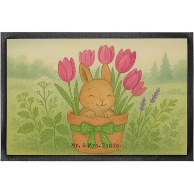 Panda Schmutzfangmatte Hase Tulpen Design 50 x 75 cm Geschenk, Gummimatte, Ostergeschenk, Fussmatte, fußmatte, Blumenstrauß, Schmutzmatte, Schmutzfänger, Ostern, Alternative zu Blumen Panda Schmutzfangmatte Hase Tulpen Design 50 x 75 cm Geschenk, Gummimatte, Ostergeschenk, Fussmatte, fußmatte, Blumenstrauß, Schmutzmatte, Schmutzfänger, Ostern, Alternative zu Blumen