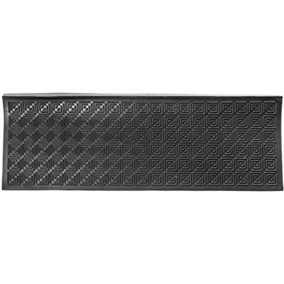 Jet-Line ® Treppenmatten AMALIA Gummi 25x107cm Stufenmatte außen schwarz outdoor Antirutschmatte Treppenstufen rutschhemmend Jet-Line ® Treppenmatten AMALIA Gummi 25x107cm Stufenmatte außen schwarz outdoor Antirutschmatte Treppenstufen rutschhemmend
