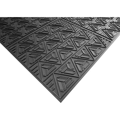 CLIMATEX Fußmatte für drinnen und draußen, 91 x 122 cm, Schuh- und Stiefelschabermatte, reinigt Schlamm, Schmutz, Schnee, Sand und Dreck CLIMATEX Fußmatte für drinnen und draußen, 91 x 122 cm, Schuh- und Stiefelschabermatte, reinigt Schlamm, Schmutz, Schnee, Sand und Dreck