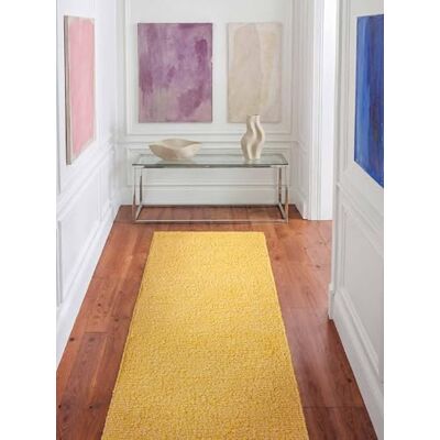Ted Baker Kurzflor Teppich Portobello Soft Bouclé Läufer, Handgewebt & Weich, Woll-Look, Schlingen Schlingen Teppichläufer Flauschig für Wohnzimmer, Schlafzimmer, Esszimmer, Flur – Gelb, 80x200 cm Ted Baker Kurzflor Teppich Portobello Soft Bouclé Läufer, Handgewebt & Weich, Woll-Look, Schlingen Schlingen Teppichläufer Flauschig für Wohnzimmer, Schlafzimmer, Esszimmer, Flur – Gelb, 80x200 cm