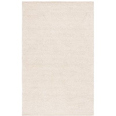 Safavieh Zeitgenössische Teppich für Wohnzimmer, Esszimmer, Schlafzimmer Abstract Collection, Kurzer Flor, Elfenbein und Beige, 183 x 275 cm Safavieh Zeitgenössische Teppich für Wohnzimmer, Esszimmer, Schlafzimmer Abstract Collection, Kurzer Flor, Elfenbein und Beige, 183 x 275 cm