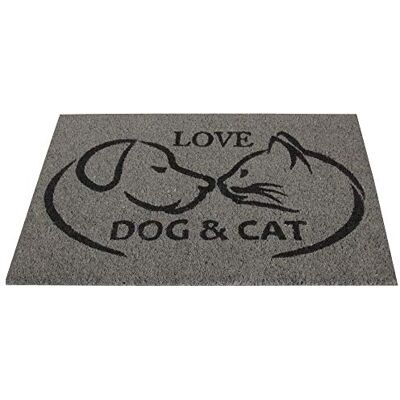 Bestlivings Fußmatte Kokos Schuhabtreter 40x60cm in grau (Hund & Katze), Fußabtreter Schmutzfangmatte Türmatte Bodenmatte Läufer Teppich Türvorleger Abtreter Bestlivings Fußmatte Kokos Schuhabtreter 40x60cm in grau (Hund & Katze), Fußabtreter Schmutzfangmatte Türmatte Bodenmatte Läufer Teppich Türvorleger Abtreter