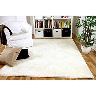 Snapstyle Hochflor Velours Teppich Mona Creme in 24 Größen Snapstyle Hochflor Velours Teppich Mona Creme in 24 Größen