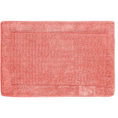 PANA ® Viskoelastische Frottee Badematte (50 x 80 cm) • Hochflor Badvorleger mit viskoelastischem Memoryschaum • rutschfest und saugstark • Waschbarer Duschvorleger • Farbe: Koralle PANA ® Viskoelastische Frottee Badematte (50 x 80 cm) • Hochflor Badvorleger mit viskoelastischem Memoryschaum • rutschfest und saugstark • Waschbarer Duschvorleger • Farbe: Koralle