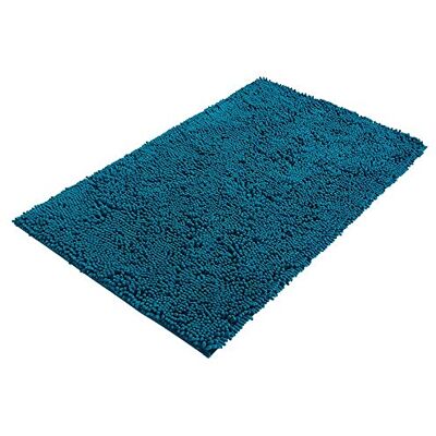 PANA ® Bologna Chenille Badematte (60 x 100 cm) • Badvorleger aus weichen Mikrofasern • Badteppich rutschfest & waschbar • Saugfähiger Duschvorleger • Badezimmerteppich • Farbe: Petrol PANA ® Bologna Chenille Badematte (60 x 100 cm) • Badvorleger aus weichen Mikrofasern • Badteppich rutschfest & waschbar • Saugfähiger Duschvorleger • Badezimmerteppich • Farbe: Petrol