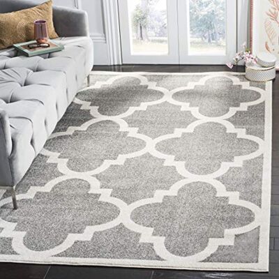 Safavieh - NADUVI - Grau - 180x120x0,64 cm - Outdoorteppich Safavieh - NADUVI - Grau - 180x120x0,64 cm - Outdoorteppich