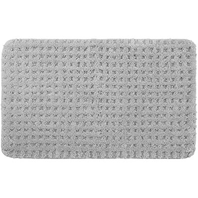 PANA ® Flauschiger Badvorleger (50 x 80 cm) • Badezimmerteppich aus weichen Mikrofasern • Rutschfester & waschbarer Badteppich • Badematte • Duschvorleger • Farbe: Soft Grau PANA ® Flauschiger Badvorleger (50 x 80 cm) • Badezimmerteppich aus weichen Mikrofasern • Rutschfester & waschbarer Badteppich • Badematte • Duschvorleger • Farbe: Soft Grau