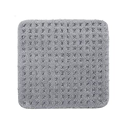PANA ® Flauschiger Badvorleger (45 x 45 cm) • WC Vorleger ohne Ausschnitt aus weichen Mikrofasern • Rutschfester & waschbarer Badteppich • Kleine WC Badematte • Farbe: Grau PANA ® Flauschiger Badvorleger (45 x 45 cm) • WC Vorleger ohne Ausschnitt aus weichen Mikrofasern • Rutschfester & waschbarer Badteppich • Kleine WC Badematte • Farbe: Grau