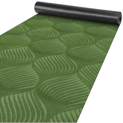 ANRO Läufer Flur Teppich Läufer Küchenläufer Küchenteppich Teppich Velours rutschfest waschbar für Flur, Schlafzimmer, Wohnzimmer, Küche Baker Grün 67 x 140cm ANRO Läufer Flur Teppich Läufer Küchenläufer Küchenteppich Teppich Velours rutschfest waschbar für Flur, Schlafzimmer, Wohnzimmer, Küche Baker Grün 67 x 140cm