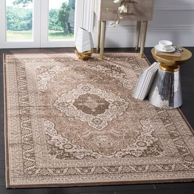 Safavieh - Etta Rug - Naturviskose - 170x122x0.8 cm Safavieh - Etta Rug - Naturviskose - 170x122x0.8 cm