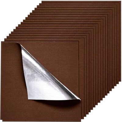VEVOR Teppichfliesen 609,6 x 609,6 x 5 mm, 20er-Pack, selbstklebender Teppichboden mit Fläche von 7,4 m², Teppich Bodenbelag, einfacher DIY-Austausch für Wohnzimmer und Büro, Dunkelbraun VEVOR Teppichfliesen 609,6 x 609,6 x 5 mm, 20er-Pack, selbstklebender Teppichboden mit Fläche von 7,4 m², Teppich Bodenbelag, einfacher DIY-Austausch für Wohnzimmer und Büro, Dunkelbraun
