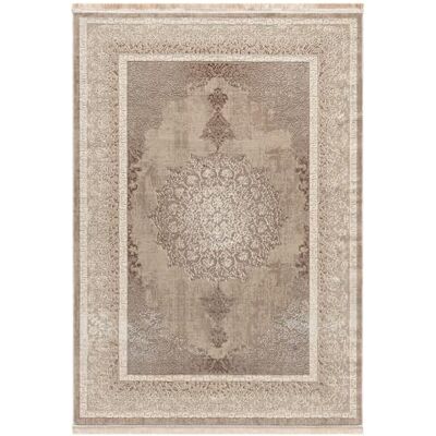 VIMODA Teppich Kurzflor Moderner Teppich mit Ornament-Muster – Pflegeleicht & Robust – Für Fußbodenheizung geeignet,Maße:240 x 340 cm;Farbe:Beige VIMODA Teppich Kurzflor Moderner Teppich mit Ornament-Muster – Pflegeleicht & Robust – Für Fußbodenheizung geeignet,Maße:240 x 340 cm;Farbe:Beige