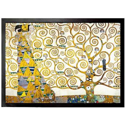 1art1 Gustav Klimt Die Erwartung, 1905-1909 (Detail) Fußmatte Dekomatte Innenbereich Design Türmatte 70x50 cm 1art1 Gustav Klimt Die Erwartung, 1905-1909 (Detail) Fußmatte Dekomatte Innenbereich Design Türmatte 70x50 cm