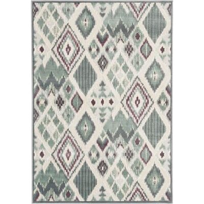 Safavieh Traditionell Teppich für Wohnzimmer, Esszimmer, Schlafzimmer Paradise Collection, Kurzer Flor, Grau und Multi, 122 X 170 cm Safavieh Traditionell Teppich für Wohnzimmer, Esszimmer, Schlafzimmer Paradise Collection, Kurzer Flor, Grau und Multi, 122 X 170 cm