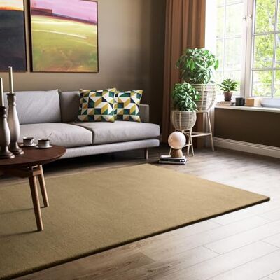 Steffensmeier Gabbeh Teppich Jaipur 100% Schurwolle Wohnzimmer Schlafzimmer Handtuft Sand 140x200 cm Steffensmeier Gabbeh Teppich Jaipur 100% Schurwolle Wohnzimmer Schlafzimmer Handtuft Sand 140x200 cm