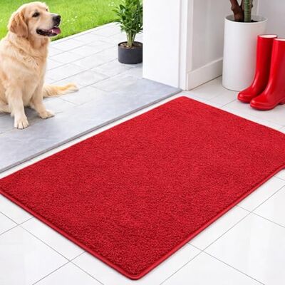 casa pura Schmutzfangmatte innen 80 x 178 cm Rot rutschfeste Maschinenwaschbare Fußmatte Türmatte Sauberlaufmattestürmatte Fussmatte für Hund Haustür & Flur NASA casa pura Schmutzfangmatte innen 80 x 178 cm Rot rutschfeste Maschinenwaschbare Fußmatte Türmatte Sauberlaufmattestürmatte Fussmatte für Hund Haustür & Flur NASA