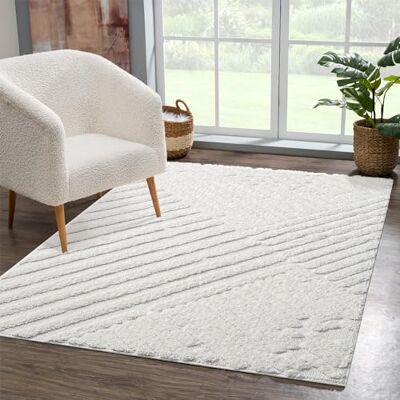 CARPET CITY Fokus749 Beiger Teppich - Teppich CARPET CITY Fokus749 Beiger Teppich - Teppich