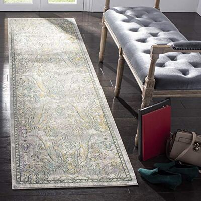 Safavieh Grace grau 244x69x0.5 cm rechteckiger Teppich NADUVI Safavieh Grace grau 244x69x0.5 cm rechteckiger Teppich NADUVI