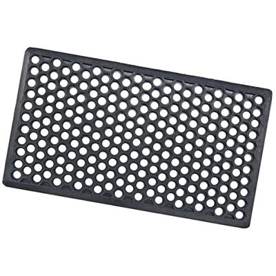 Emmevi Fußmatte aus weichem Gummi, rutschfest, Schlamm, Entwässerungsgitter, robust, Modell: POP_40 x 70 Emmevi Fußmatte aus weichem Gummi, rutschfest, Schlamm, Entwässerungsgitter, robust, Modell: POP_40 x 70