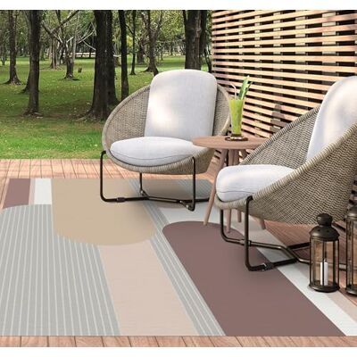 FLOORART Vinyl Indoor/Outdoor Teppich Mai 100x160 - Teppich FLOORART Vinyl Indoor/Outdoor Teppich Mai 100x160 - Teppich