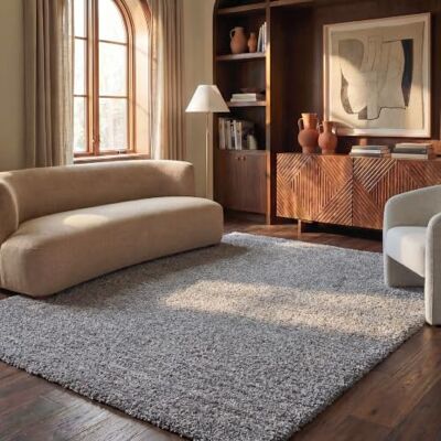 Safavieh Olivia Grauer Teppich - Rechteckiger Polypropylen 270x180cm Safavieh Olivia Grauer Teppich - Rechteckiger Polypropylen 270x180cm