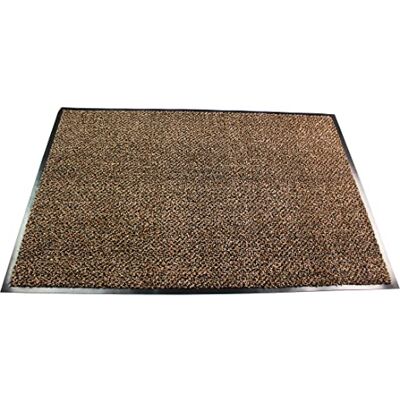 Floortex Doortex Schmutzfangmatte Fußmatte "ultimat" 90 x 150 cm aus Mikrofaser Polypropylen Vinyl braun rechteckig für den Innenbereich Floortex Doortex Schmutzfangmatte Fußmatte "ultimat" 90 x 150 cm aus Mikrofaser Polypropylen Vinyl braun rechteckig für den Innenbereich