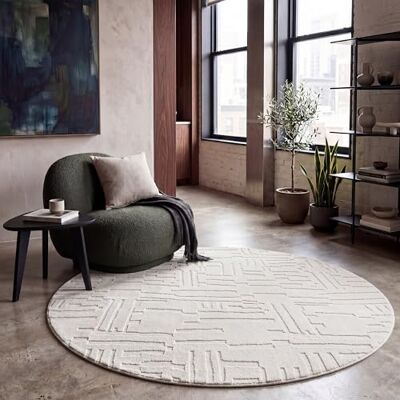 Paco Home - Rund 160 - Creme - Ø160 cm - Rug Paco Home - Rund 160 - Creme - Ø160 cm - Rug