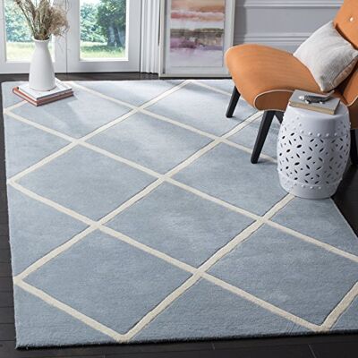 Safavieh - Eliza - Blau - 270x180 cm - Flächenteppich Safavieh - Eliza - Blau - 270x180 cm - Flächenteppich