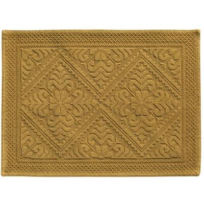 Vivaraise Enzo Badematte safrangelb 54 x 64 cm Vivaraise Enzo Badematte safrangelb 54 x 64 cm