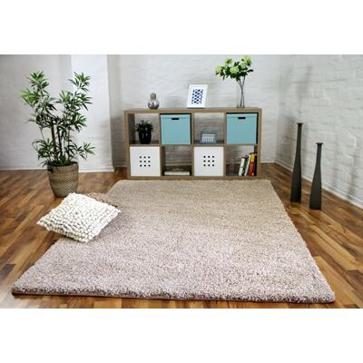 Snapstyle Luxus Hochflor Teppich Milano Beige 100% Polypropylen, ca. 43 mm Florhöhe, weich & pflegeleicht, schadstoffgeprüft, ideal für Wohnzimmer, Schlafzimmer oder Flur gemütlich & modern Snapstyle Luxus Hochflor Teppich Milano Beige 100% Polypropylen, ca. 43 mm Florhöhe, weich & pflegeleicht, schadstoffgeprüft, ideal für Wohnzimmer, Schlafzimmer oder Flur gemütlich & modern