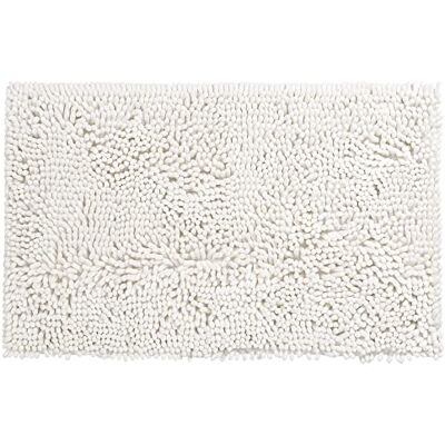 PANA ® Mikrofaser Chenille Badematte 60 x 100 cm Farbe: Creme Kuschelig weicher Badvorleger Maschinenwäsche bei 30° Antirutsch-Latex-Unterseite Trocknergeeignet Ohne Ausschnitt PANA ® Mikrofaser Chenille Badematte 60 x 100 cm Farbe: Creme Kuschelig weicher Badvorleger Maschinenwäsche bei 30° Antirutsch-Latex-Unterseite Trocknergeeignet Ohne Ausschnitt