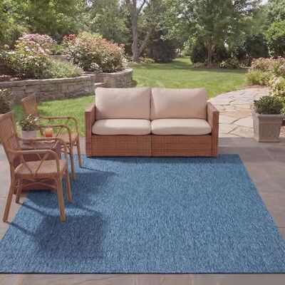 Safavieh - Courtyard - Marine - 200x290cm - Teppich Safavieh - Courtyard - Marine - 200x290cm - Teppich