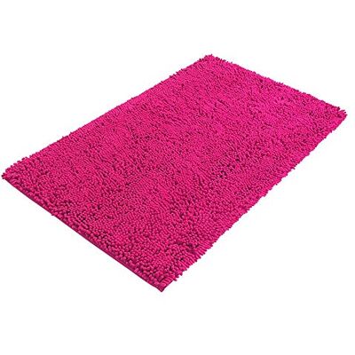 PANA ® Bologna Chenille Badematte (60 x 100 cm) • Badvorleger aus weichen Mikrofasern • Badteppich rutschfest & waschbar • Saugfähiger Duschvorleger • Badezimmerteppich • Farbe: Fuchsia PANA ® Bologna Chenille Badematte (60 x 100 cm) • Badvorleger aus weichen Mikrofasern • Badteppich rutschfest & waschbar • Saugfähiger Duschvorleger • Badezimmerteppich • Farbe: Fuchsia