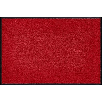 andiamo Premium-Fußmatte Wash & Clean langlebige Schmutzfangmatte Hauseingang als Fußmatte innen oder als Fußabtreter im überdachten Außenbereich saugstarker Fußabstreifer 60 x 90 cm Rot andiamo Premium-Fußmatte Wash & Clean langlebige Schmutzfangmatte Hauseingang als Fußmatte innen oder als Fußabtreter im überdachten Außenbereich saugstarker Fußabstreifer 60 x 90 cm Rot