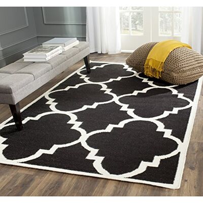Safavieh - Alameda Dhurrie - Schwarz - 270x180 cm - Rug Safavieh - Alameda Dhurrie - Schwarz - 270x180 cm - Rug