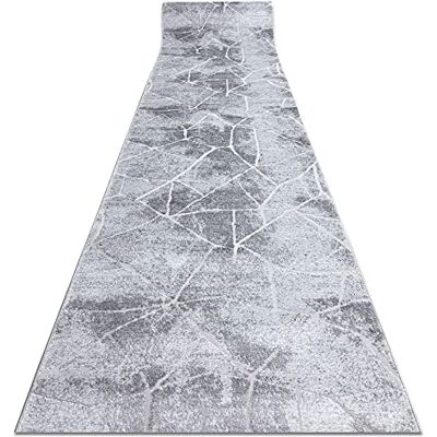 Dywany Łuszczów Marble Grey Runner - Struktur MEFE 2783 - 70x120 cm Dywany Łuszczów Marble Grey Runner - Struktur MEFE 2783 - 70x120 cm