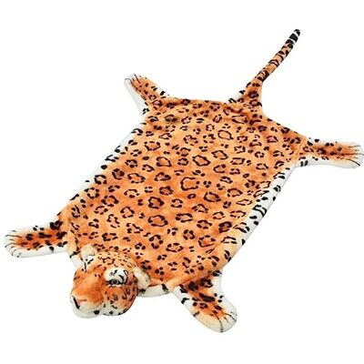 vidaXL Plüsch Leopardenfell Teppich 139 cm Braun vidaXL Plüsch Leopardenfell Teppich 139 cm Braun