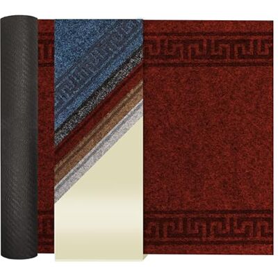 Primaflor - Ideen in Textil Primaflor Schmutzfangläufer Olympia 80x400 cm Rot Rollenware Strapazierfähige Schmutzfangmatte mit Gel-Rücken, griechischer Bordüre, Sauber-läufer, Fußmatte zuscheidbar Primaflor - Ideen in Textil Primaflor Schmutzfangläufer Olympia 80x400 cm Rot Rollenware Strapazierfähige Schmutzfangmatte mit Gel-Rücken, griechischer Bordüre, Sauber-läufer, Fußmatte zuscheidbar